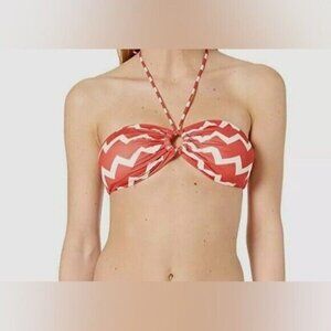 NWT STELLA MCCARTNEY WHITE AND RED TOP AND BOTTOM SWIM